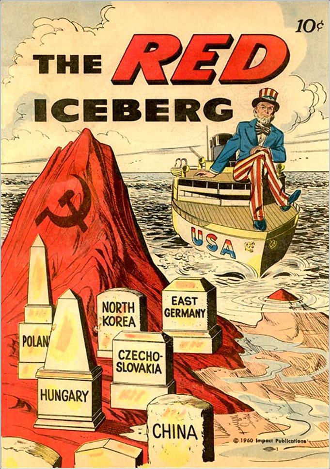 Великая страна СССР,красный айсберг,красная угроза