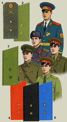Великая страна СССР,Погоны прапорщиков