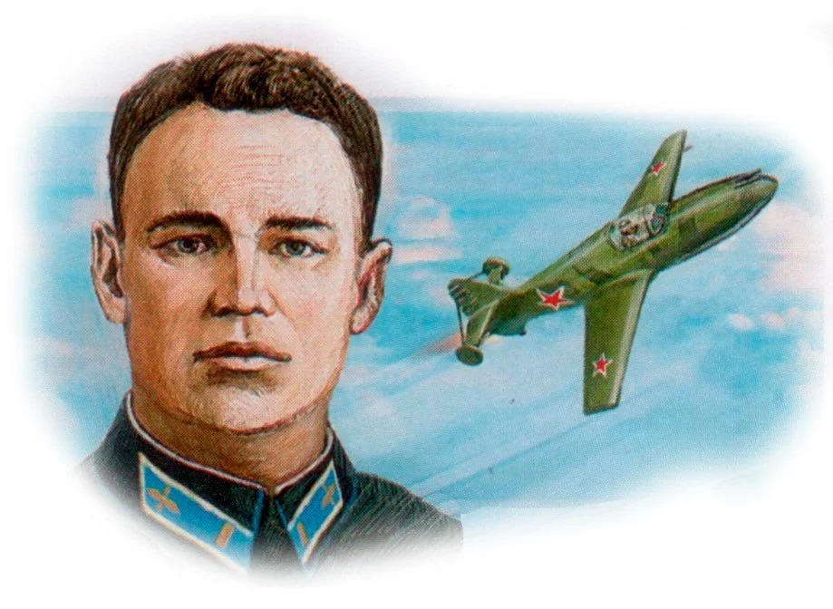 Великая страна СССР,реактивный самолёт БИ-1 - лётчик Г.Я. Бахчиванджи