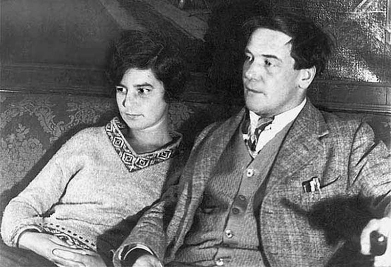 Великая страна СССР,Петр Леонидович Капица с женой Анной