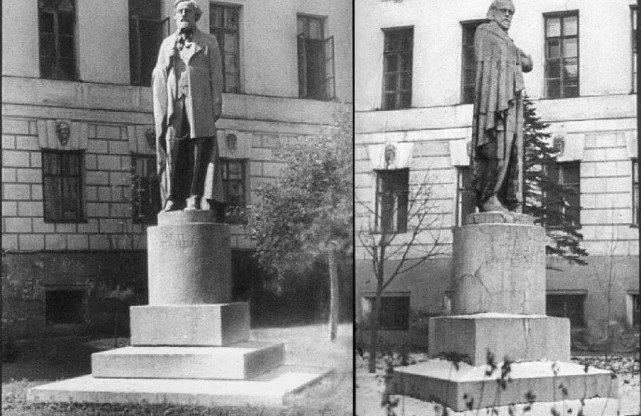 Великая страна СССР,памятники Герцену и Огарёву