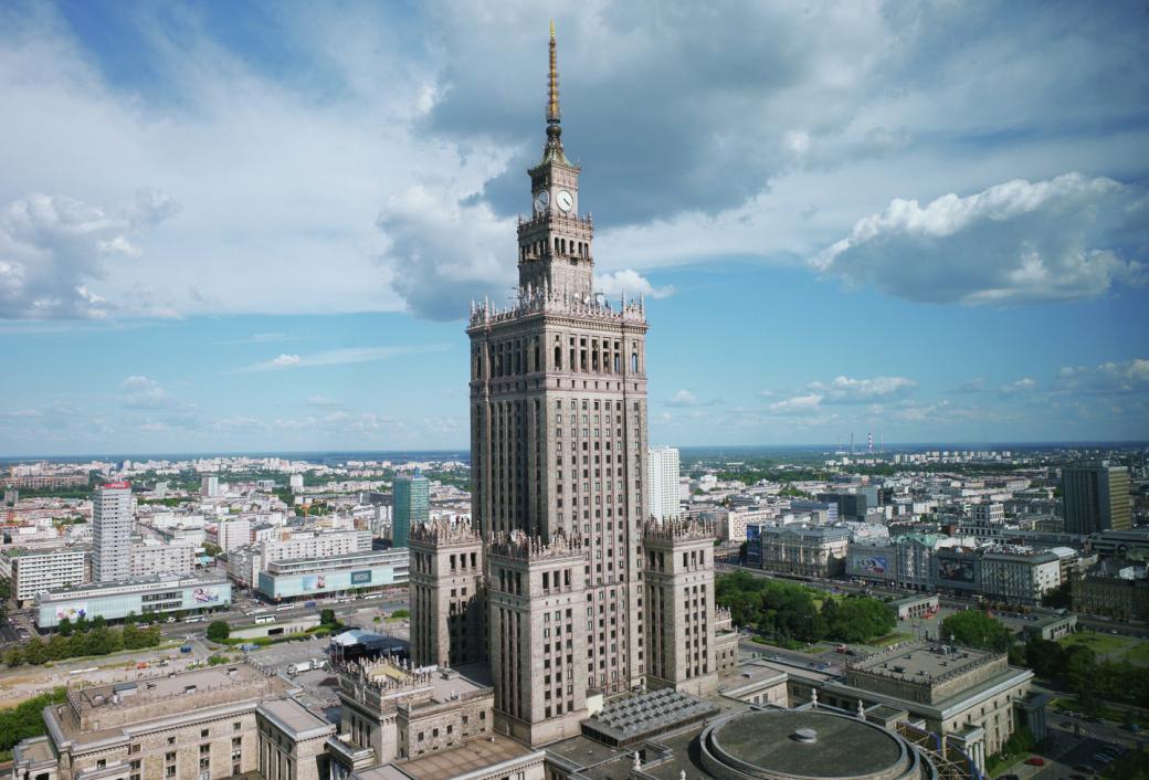 Великая страна СССР,Дворец культуры и науки имени И.В. Сталина в Варшаве