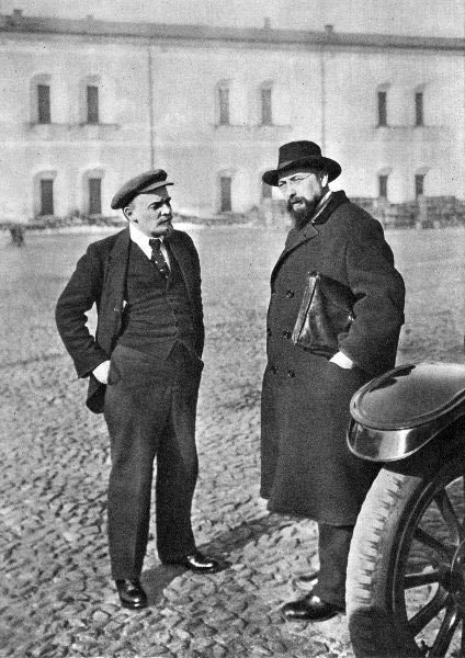 Великая страна СССР,Ленин и Владимир Дмитриевич Бонч-Бруевич