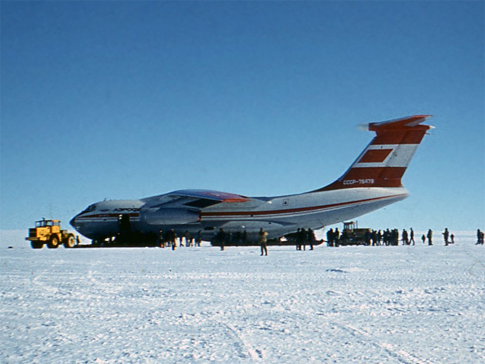 Великая страна СССР, ИЛ-76ТД Москва-Антарктида-1986