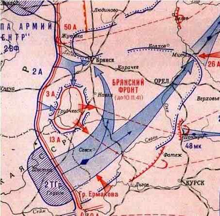 Великая страна СССР, Орловско-Брянская операция 1941 года