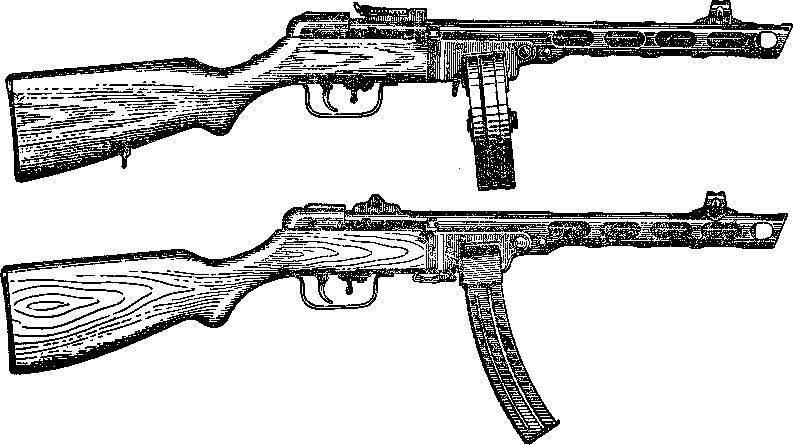 Великая страна СССР,пистолет-пулемет системы Шпагина,ППШ